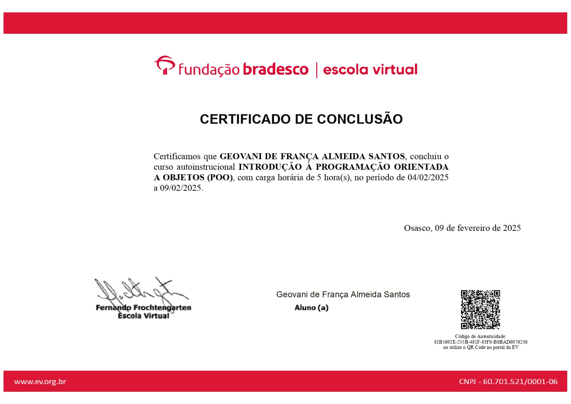 Introdução à Programação Orientada a Objetos